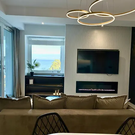 Gold Z Widokiem Na Morze Lejlighed Dziwnówek